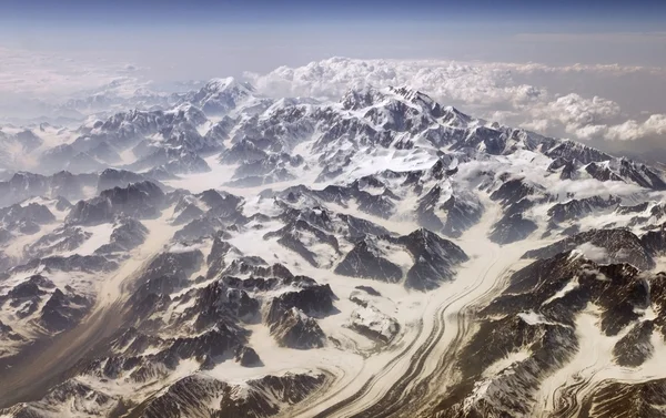 Mt McKinley dal cielo — Foto Stock