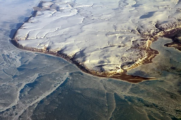 Grönland aus der Luft — Stockfoto