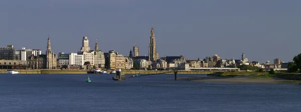 Antwerpens silhuett — Stockfoto