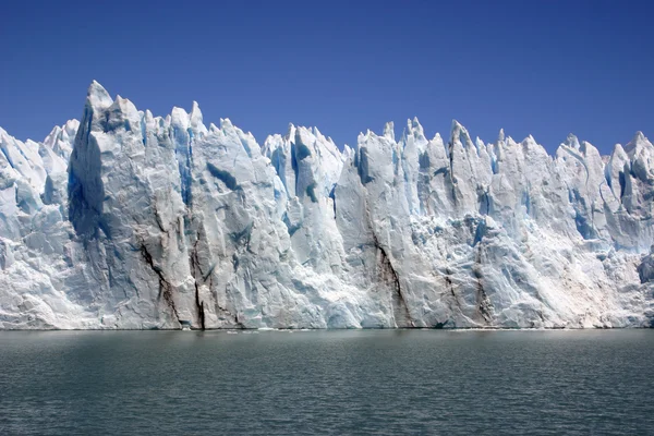 Ściany lodu - perito moreno — Zdjęcie stockowe