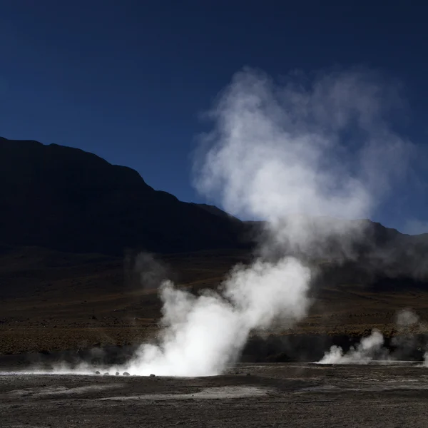 Activité geyser au Chili — Photo