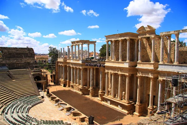 The Roman Theatre of Mérida Jogdíjmentes Stock Képek