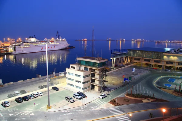 Melilla harbour. — Stock Photo, Image