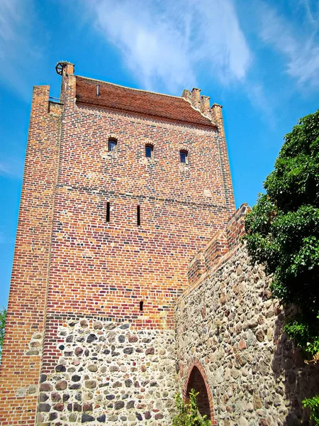 Historic City Wall Berlin Gate — Foto Stock