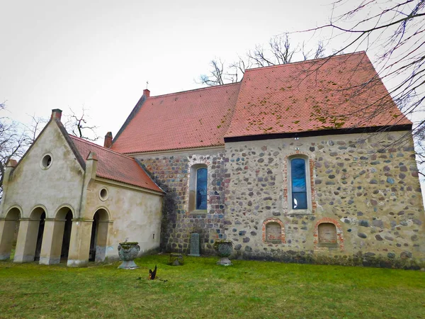 Tidig Gotisk Kyrkobyggnad Från Talet — Stockfoto