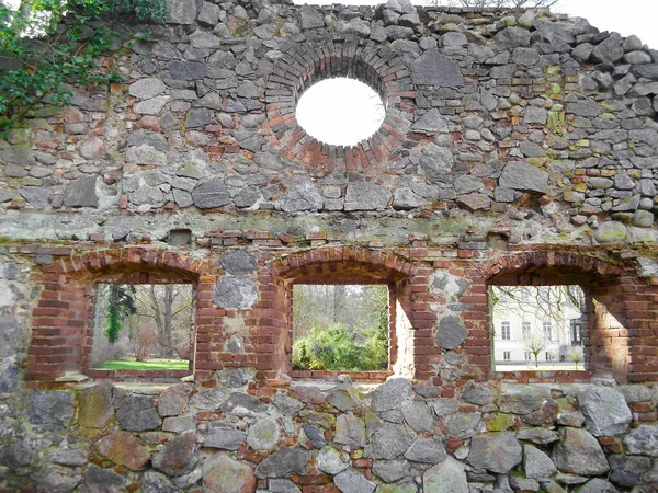 Ruins Village Krchlendorff — Stock Fotó