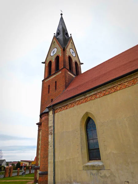 Евангельская Деревенская Церковь Xviii Века — стоковое фото