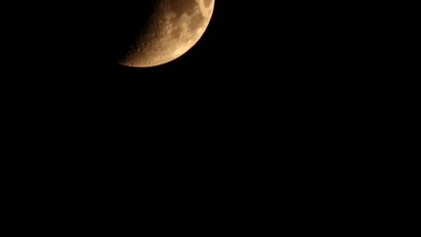 Φεγγάρι ρύθμιση χρονική. — Αρχείο Βίντεο
