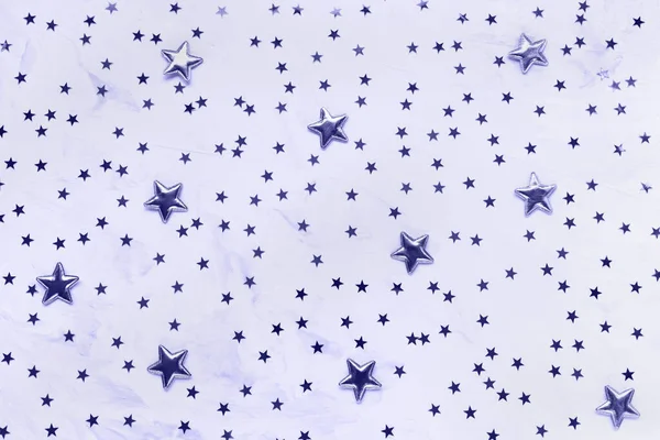 Abstrakte Sterne Hintergrund, getönt in der Trendfarbe des Jahres 2022 — Stockfoto
