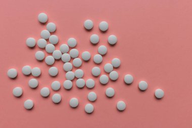 Pembe arka plan hapları, ilave konsept.