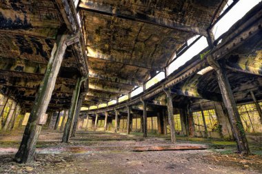 eski terk edilmiş tren cezaevi