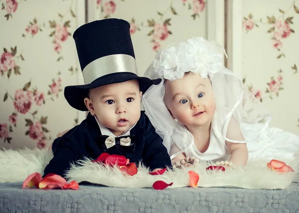 Children wedding. — Stock Photo, Image