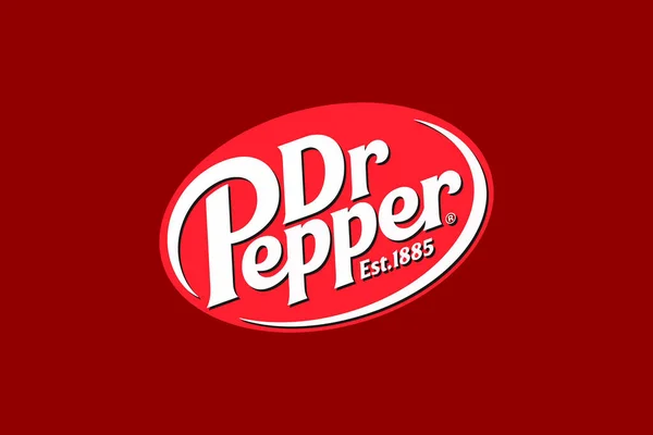 Dr Pepper logosunun vektör çizimi