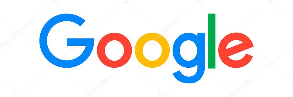 Google search bar engine interface element. Vector UI