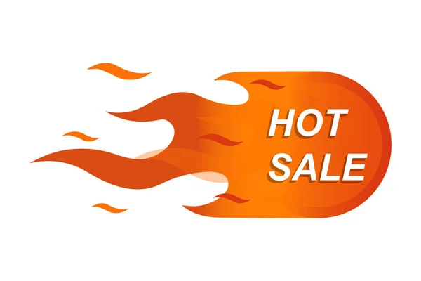 Hot Sale Banner Πρότυπο Σχεδιασμού Ειδική Προσφορά Εικονογράφηση Διανύσματος — Διανυσματικό Αρχείο