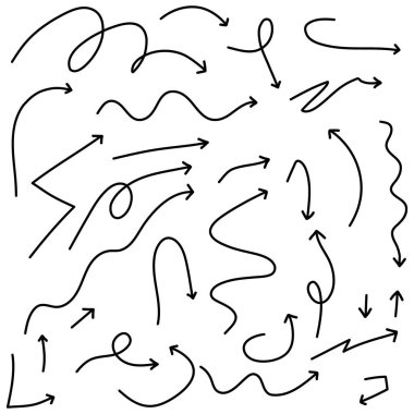 ok simgesi vektör illüstrasyonunu ayarla