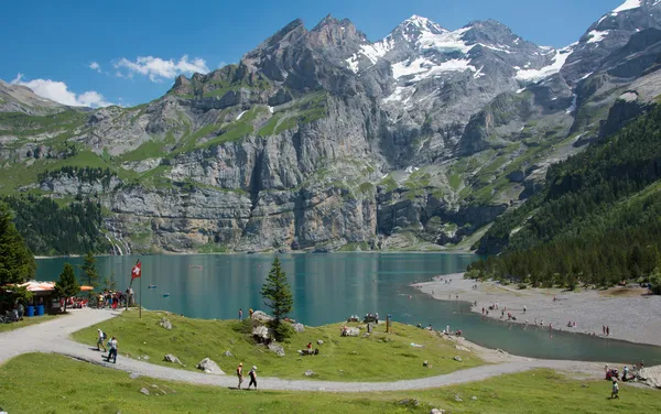 Kandersteg, İsviçre — Stok fotoğraf