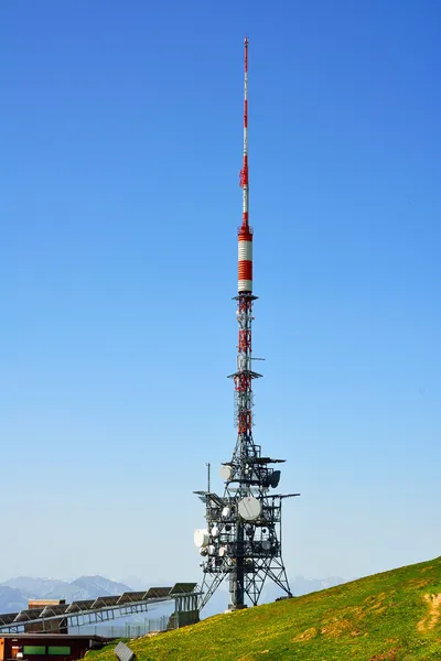 Telecommunications towers — Stock Photo, Image