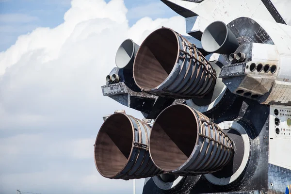 Spaceshuttle motor — Stockfoto