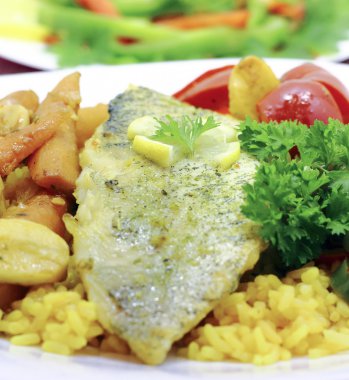 Kızarmış Balık filetosu