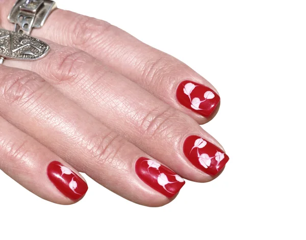 Decorated nails — Stock Photo, Image