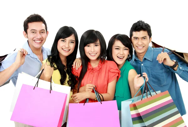 Group of shopping — Stock Photo, Image