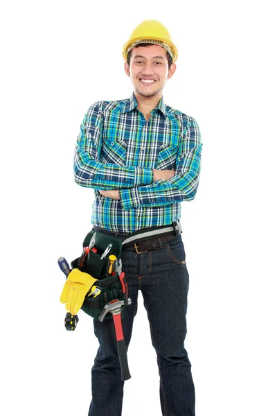 Smiling worker — Stock Photo, Image