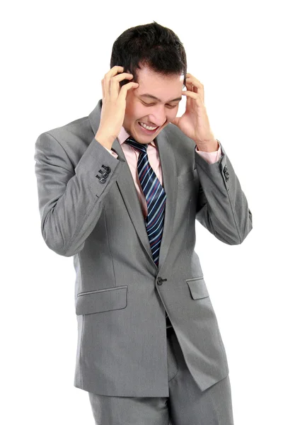 Business man with problems and stress — Stock Photo, Image