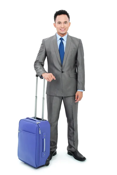 Man going on a business trip — Stock Photo, Image