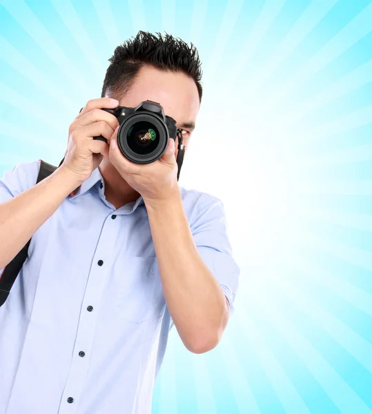 Profesyonel fotoğrafçı — Stok fotoğraf