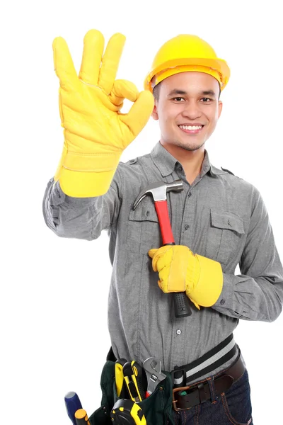 Handsome worker — Stock Photo, Image