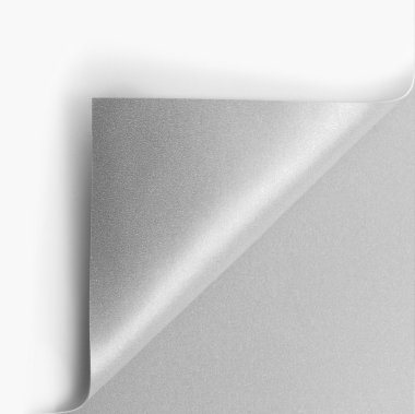 Gümüş sayfa köşe kıvırmak