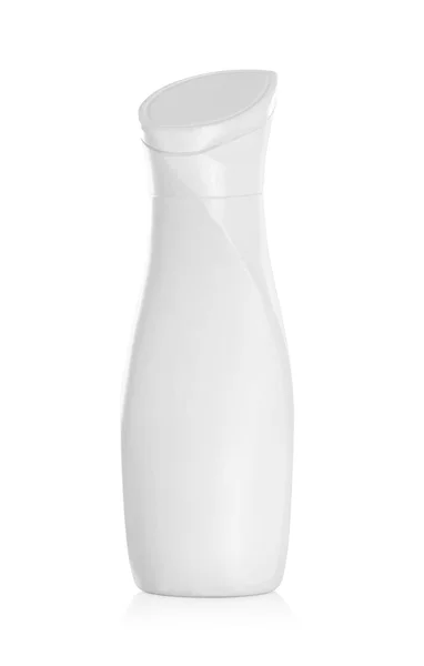 Produto branco para creme ou gel cosmético — Fotografia de Stock