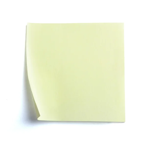 Blank note paper — Stock Photo, Image