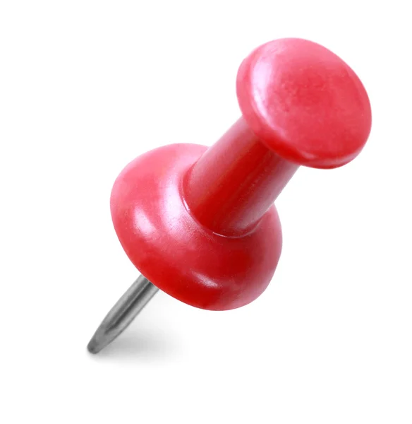 Close up of a red pushpin — Stock Photo, Image