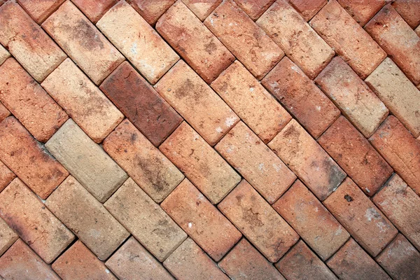 Textura de parede de tijolo marrom — Fotografia de Stock