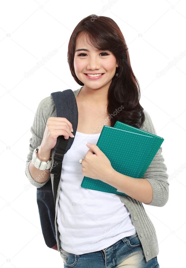 smiling student