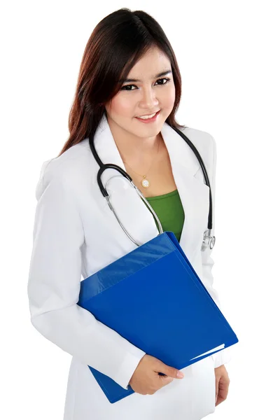 Asiático medicina médico mulher — Fotografia de Stock