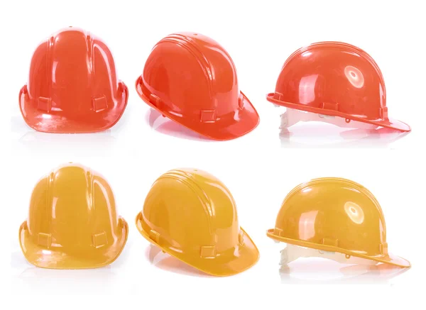 Construction helmet shot — Stock Photo, Image
