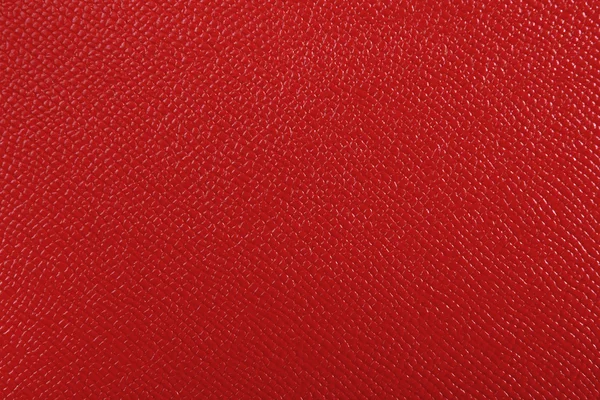 Textur av rött läder — Stockfoto