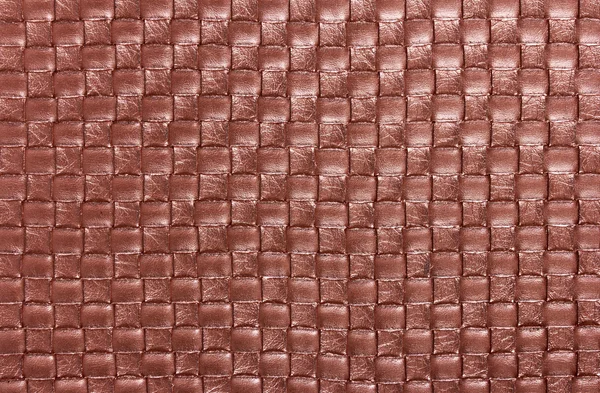Bakgrund av fläta textil läder texture — Stockfoto