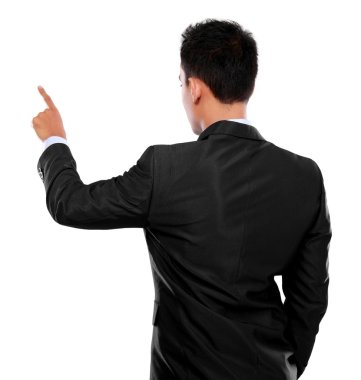 işadamı el koymadan sanal ekran