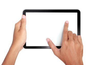parmak pinching zoom tablet's ekran