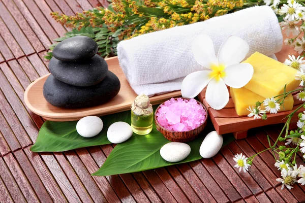 Spa Supplies — Stock Photo, Image