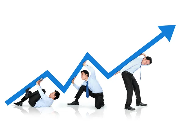 Growth chart concept — Stock Photo, Image