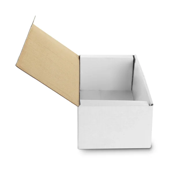 Caja blanca — Foto de Stock