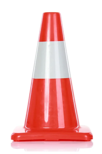 Orange Road Hazard cone — Stock Photo, Image