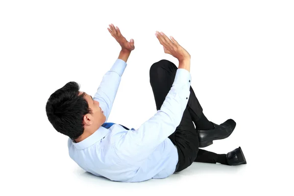 Businessman posing for conceptual photo — Stock Photo, Image