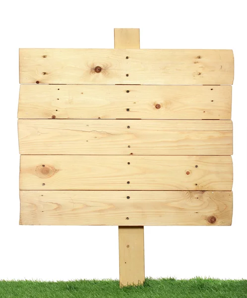 Signo de madera — Foto de Stock