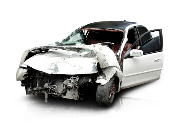 Car in an accident — Stock Photo, Image